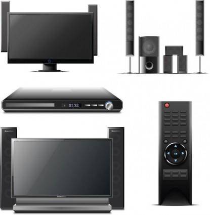 Home theater vector