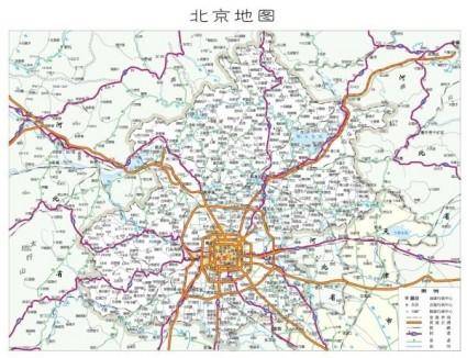 Beijing map ai cdr