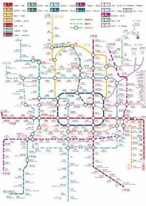 2011 beijing subway vector and future plans