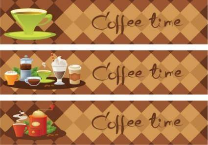 Coffee time vector 5