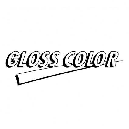 Gloss color