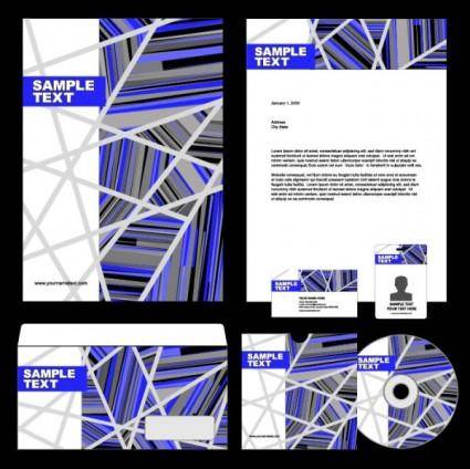 The trend of packaging cover design 03 vector