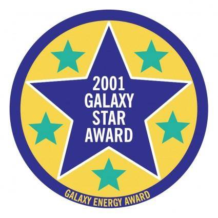 Galaxy star award 2001
