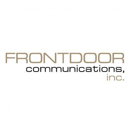 Frontdoor communications