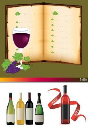 Wine vector