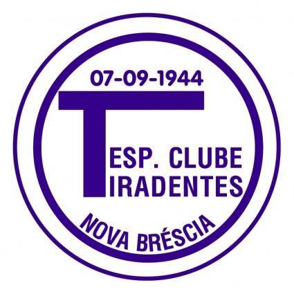 Esporte clube tiradentes de nova brescia rs