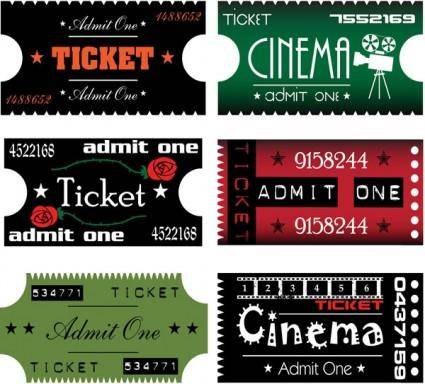 Movie ticket clip art