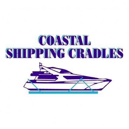 Coastal shipping cradles