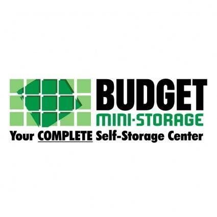 Budget mini storage