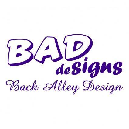 Bad designs