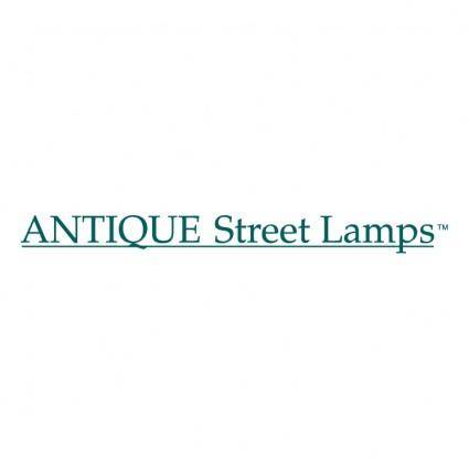 Antique street lamps