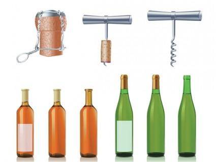 Bottle opener and clip art