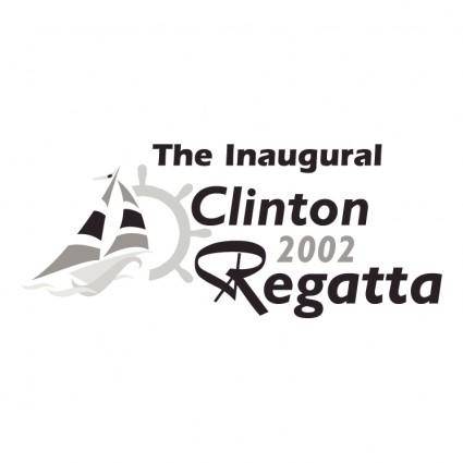 The inaugural clinton regata