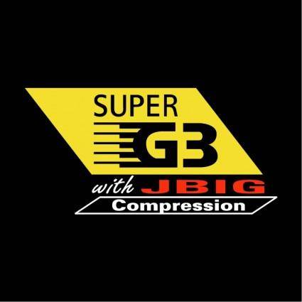 Super g3 with jbig compression