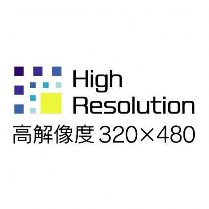 Sony clie high resolution