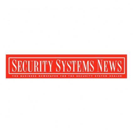 Security systems news