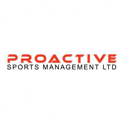 Proactive sports management
