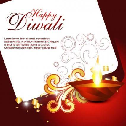 Beautiful diwali cards 06 vector