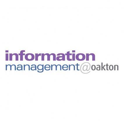 Information managementoakton