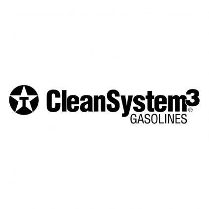 Clean system 3