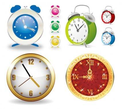 Clock alarm vector