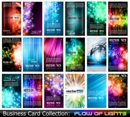 Variety of business card template 05 vector