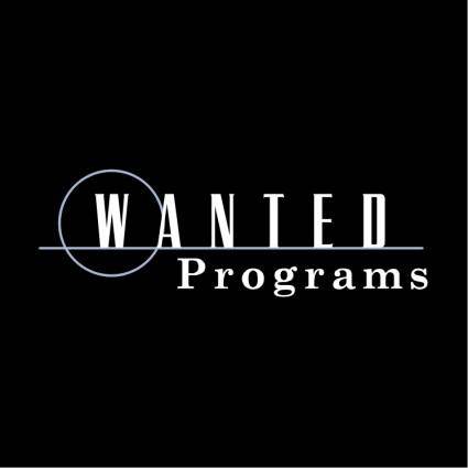 Wanted programs