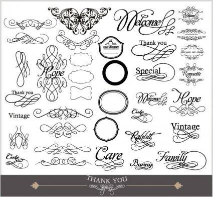 Europeanstyle lace border 01 vector