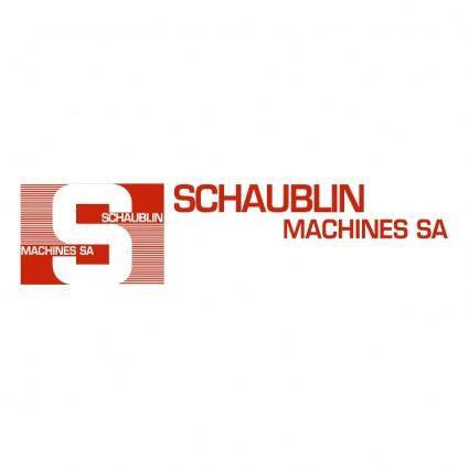 Schaublin machines