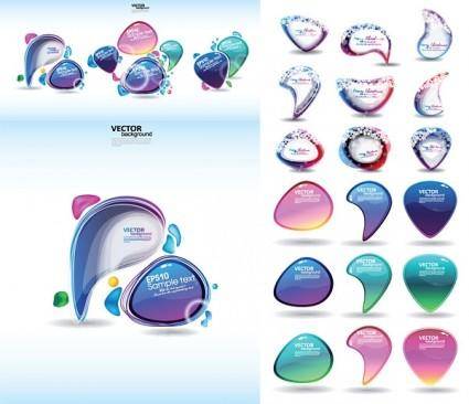 Symphony of the dialogue bubbles vector fashion