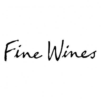 Fine wines