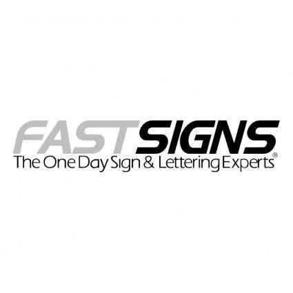 Fast signs