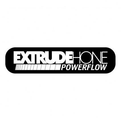 Extrudehone