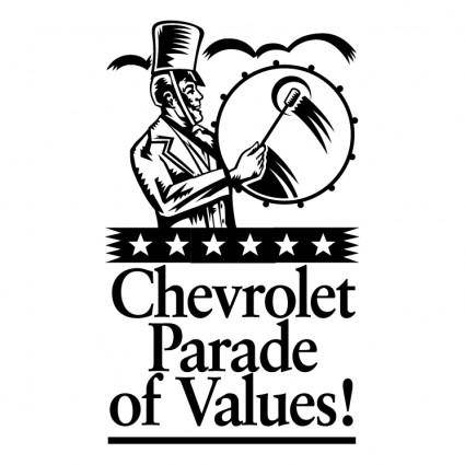 Chevrolet parade of values