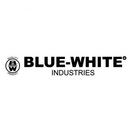Blue white