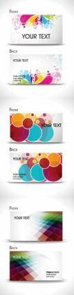Brilliant business card templates vector