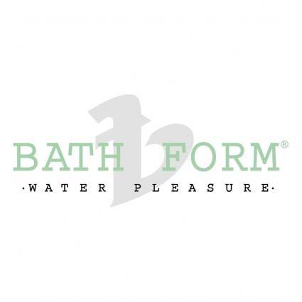 Bath form