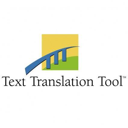 Text translation tool