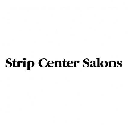 Strip center salons