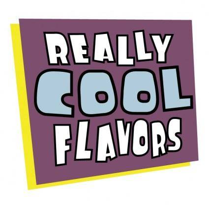 Really cool flavors