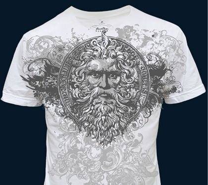 Free Vector Grunge T-Shirt Design