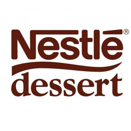 Nestle dessert