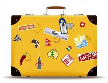 Vector Travel Suitcase