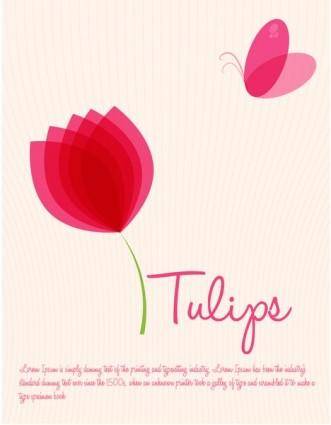 Tulips Vector