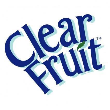 Clear fruit