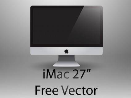 IMac 27'' Free Vector