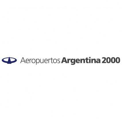 Aeropuertos argentina 2000
