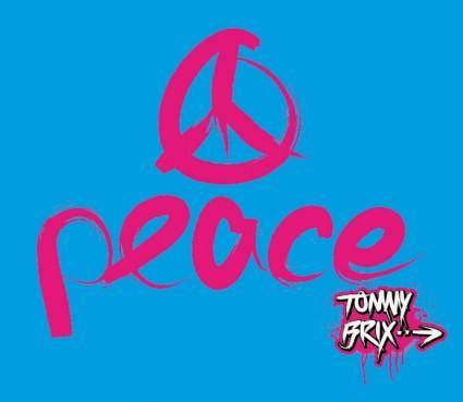 Peace - design Tommy Brix