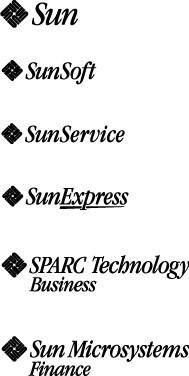 Sun microsystems logos