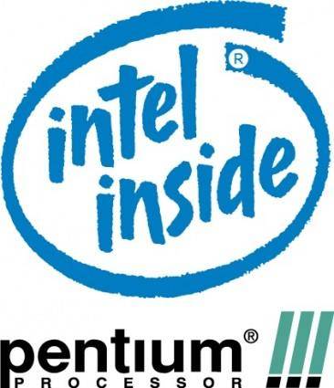 Intel Pentium 3 processor logo